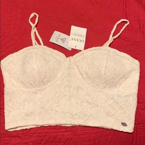 Guess Fritzia Lace Bustier Bralet